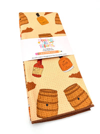 Bourbon- Microfiber Waffle Weave Tea Towel