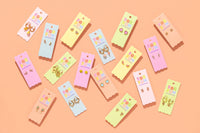 Pink Popsicle Stud Earrings