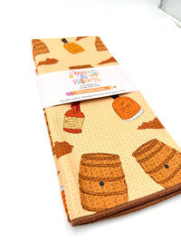 Bourbon- Microfiber Waffle Weave Tea Towel