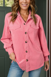 Collared Neck Long Sleeve Shirt