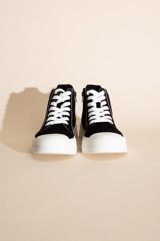 CRAYON-G LACE UP SNEAKERS