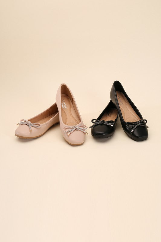 Bow Ballet Flats – Blue Hawthorn Boutique