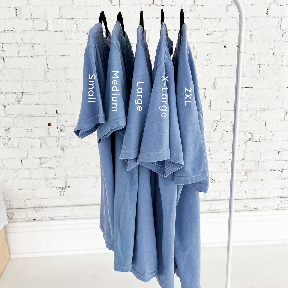 Embroidered 4th of July Icons Comfort Colors T-Shirt