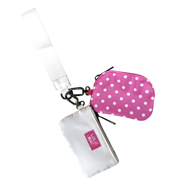 LULU MAC Hot Pink/White Dots
