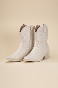 WILLA-1 Western Booties