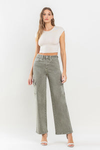 Vervet by Flying Monkey 90's Super High Rise Cargo Jeans