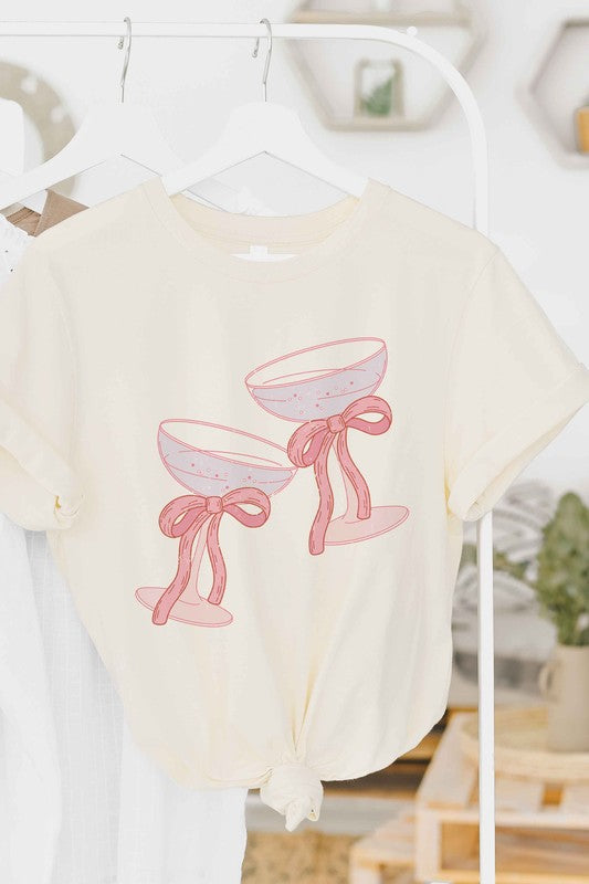 GIRLY CHAMPAGNE Graphic Tee