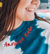 American Babe Embrodiered T-Shirt