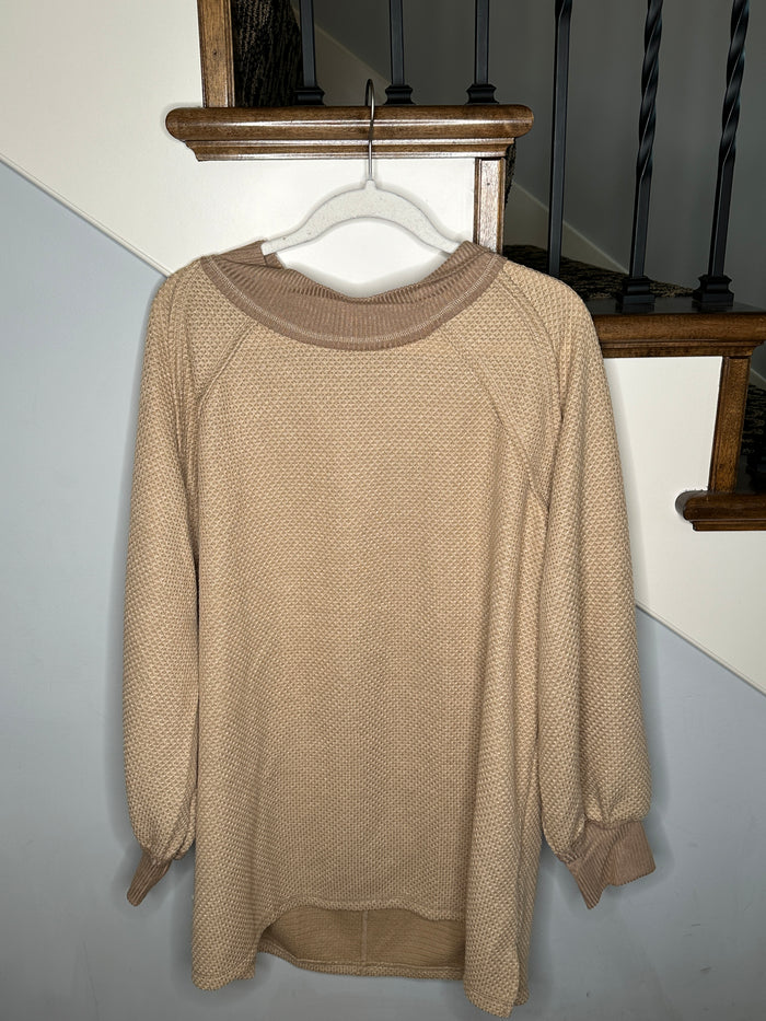 Plus Size Long Sleeve Top