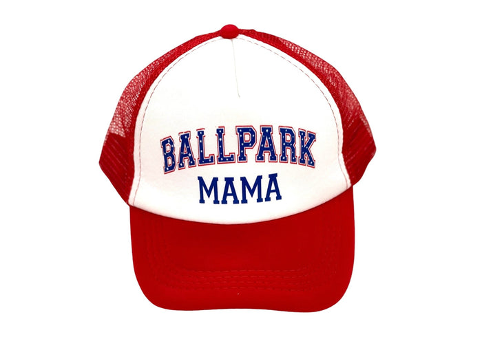 Ballpark Mama  Foam Trucker Hat