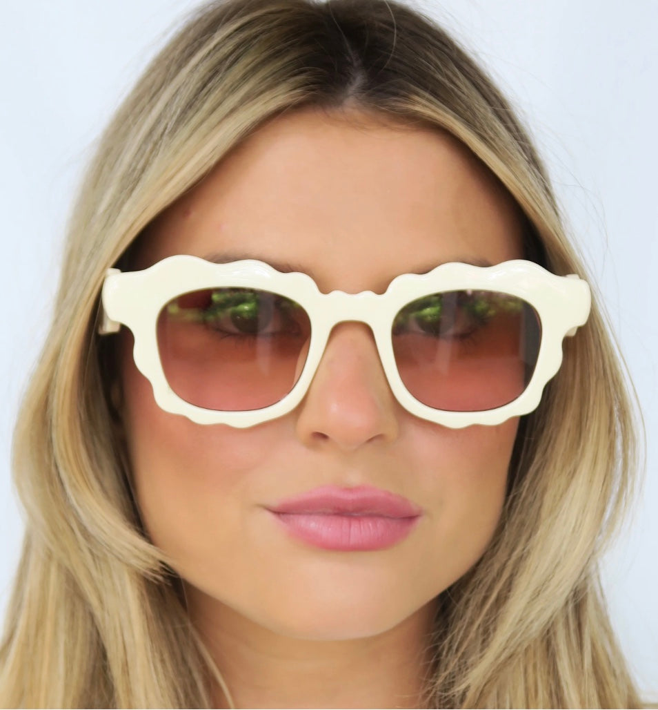 Playa Sunglasses in Bone