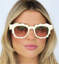 Playa Sunglasses in Bone