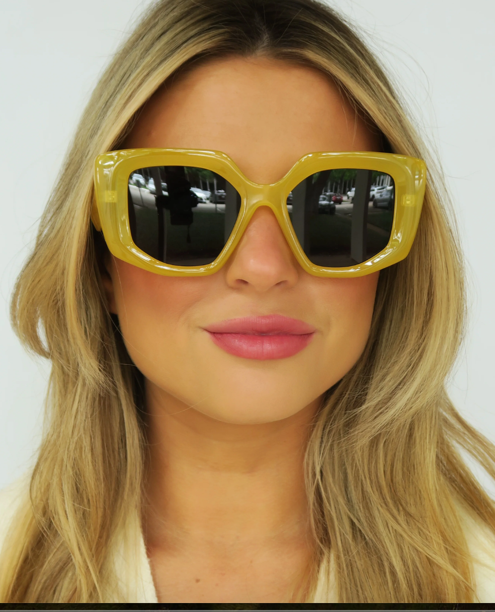 Palmira Sunglasses in Yellow