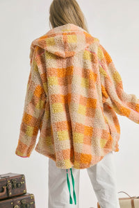 PLUS PLAID BACK SPIRIT JACKET