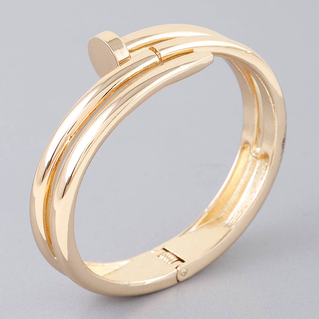 Shiny Nail Wrap Around Bracelet