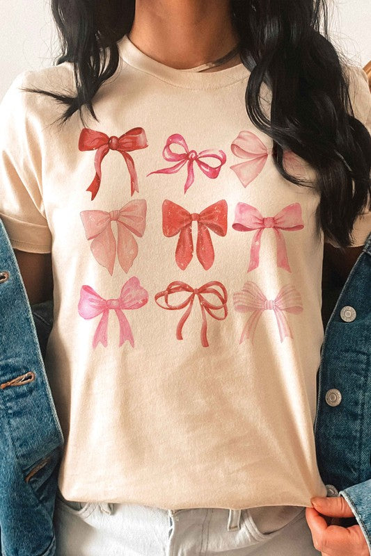 MULTI RIBBONS Graphic T-Shirt