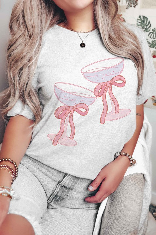 GIRLY CHAMPAGNE Graphic Tee