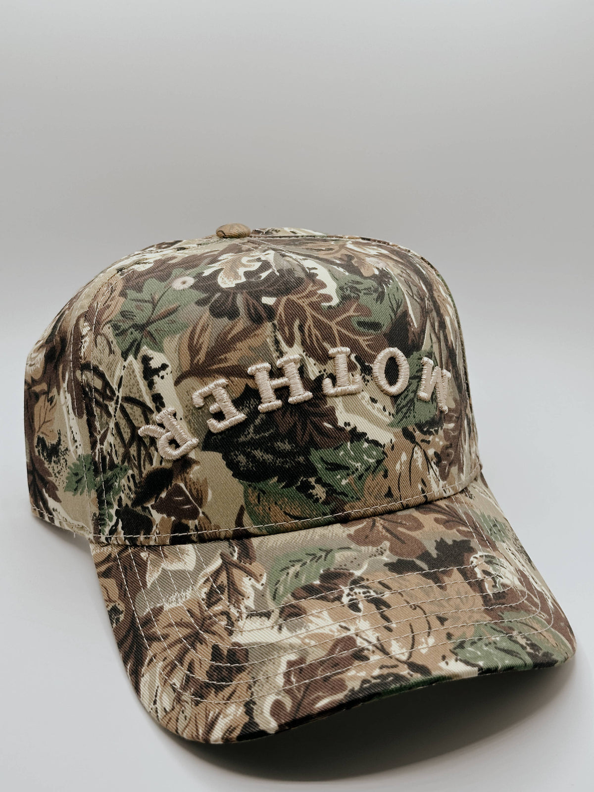 Embroidered Camo Hat Mother