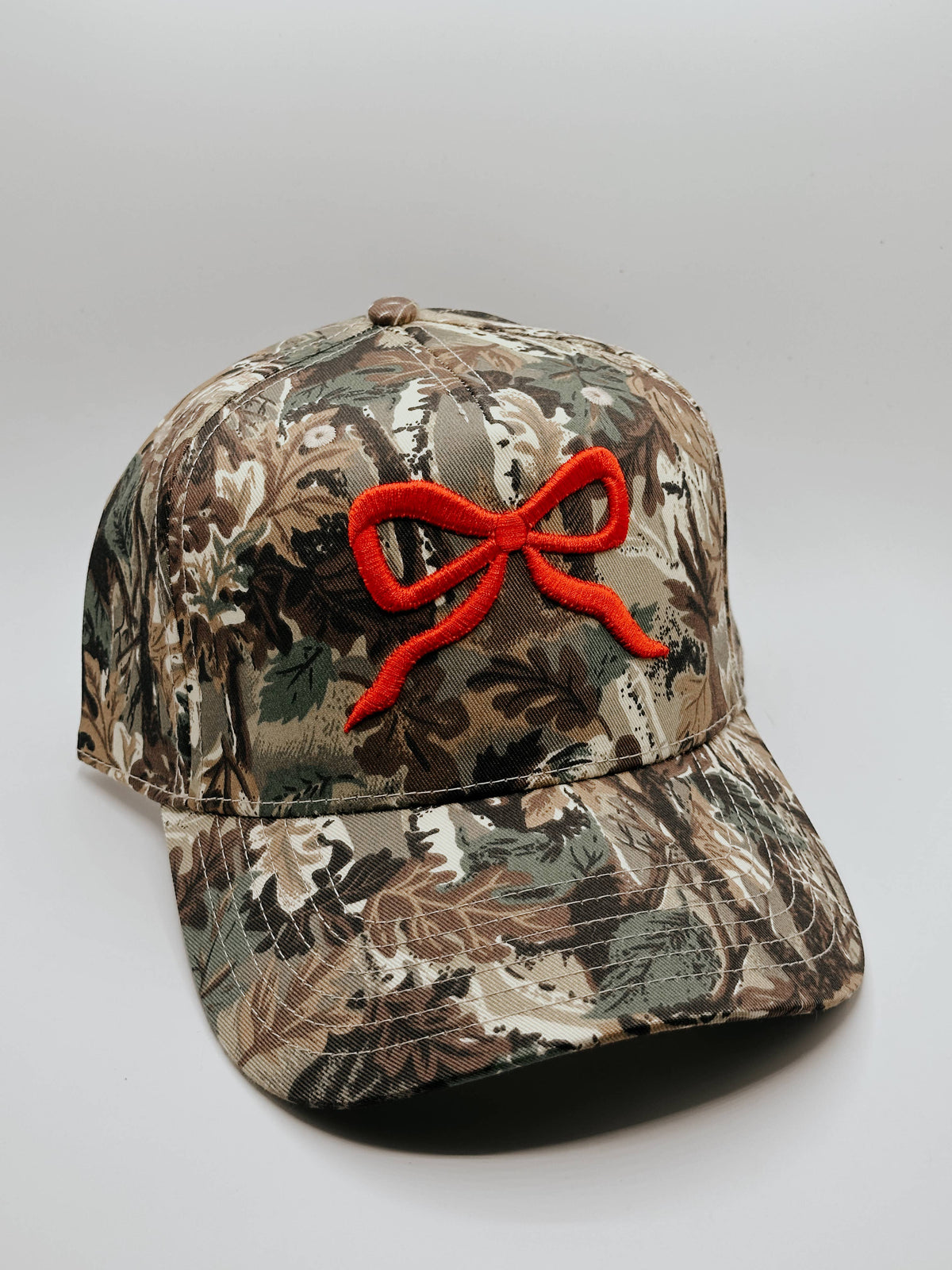 Red Camo Bow Hat