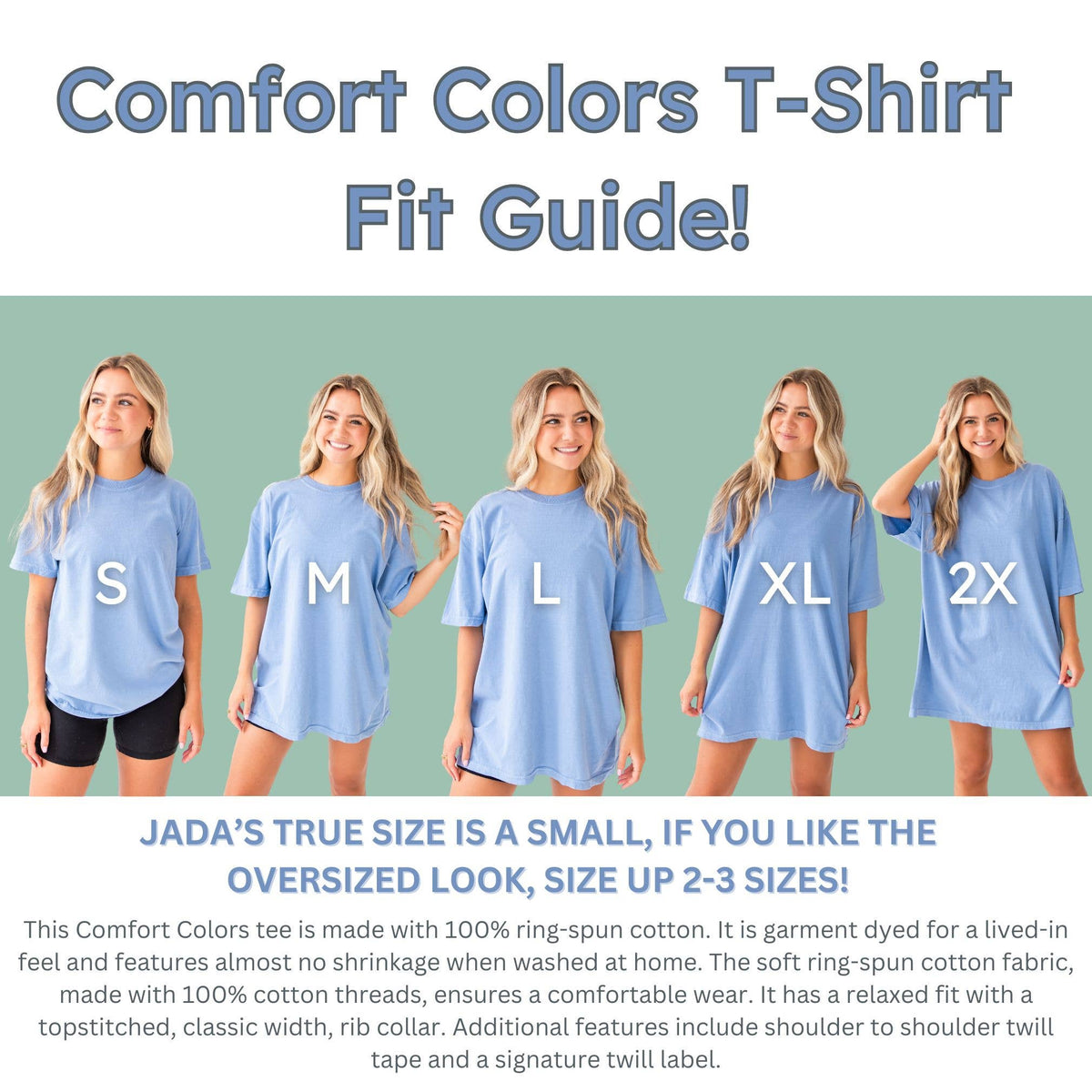 Embroidered 4th of July Icons Comfort Colors T-Shirt
