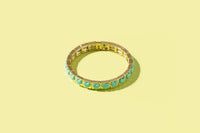 Enamel Stretch Bracelet - Earth Tone Colors - Asst Styles