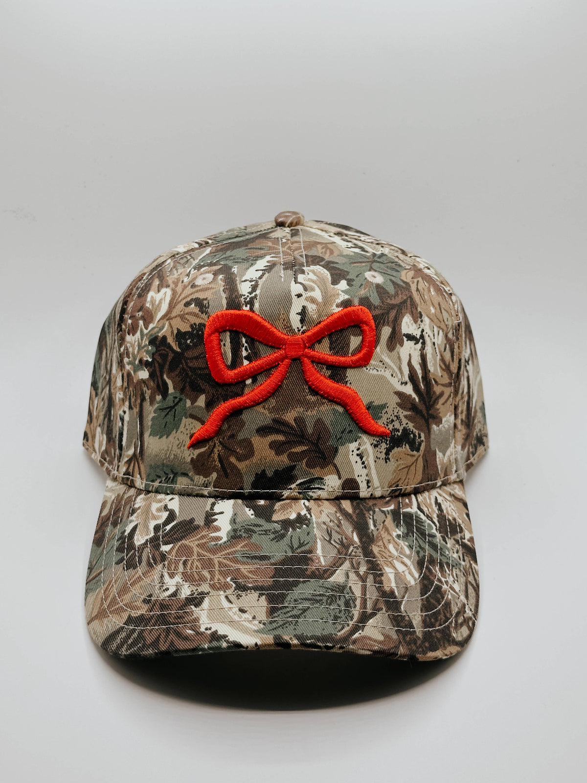 Red Camo Bow Hat