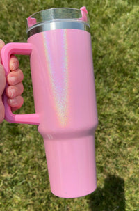40oz Shimmer Tumbler Cup with Straw