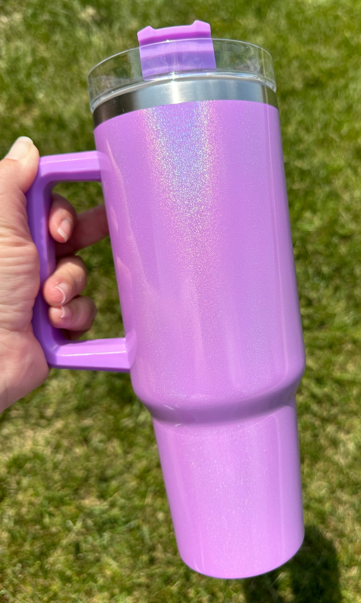 40oz Shimmer Tumbler Cup with Straw