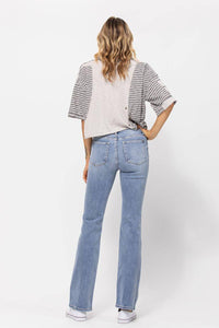 Judy Blue Mid-Rise Non Distressed Bootcut Jeans