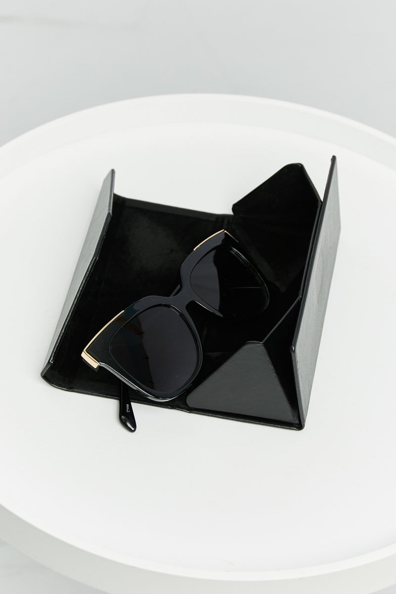 Tortoiseshell Square Full Rim Sunglasses