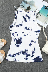 Tie-Dye Round Neck Tank