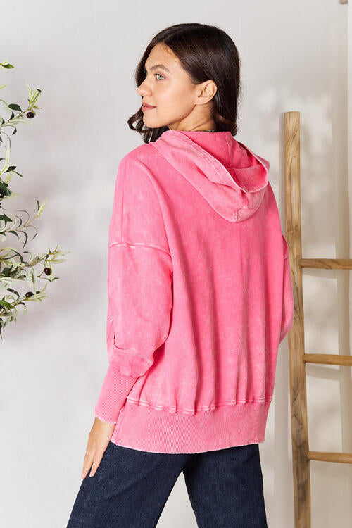 Zenana pocket online sweatshirt