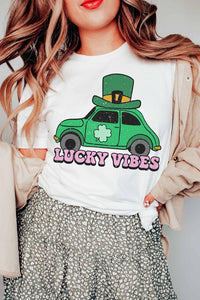 LUCKY VIBES GRAPHIC TEE