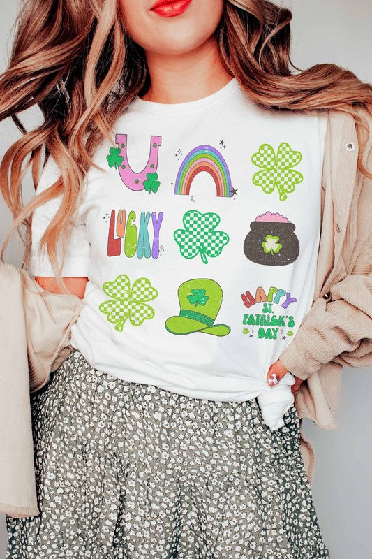 LUCKY ST PATRICK'S GALLERY GRAPHIC TEE