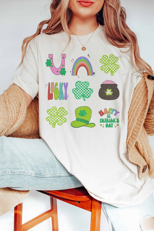 LUCKY ST PATRICK'S GALLERY GRAPHIC TEE