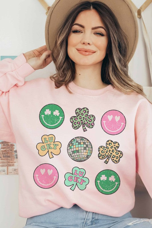 SMILEY ST PATRICK'S GALLERY SWEATSHIRT