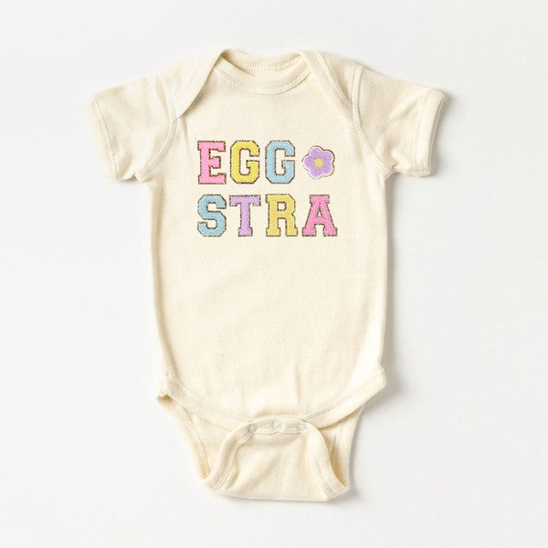 Eggstra Flower Baby Onesie