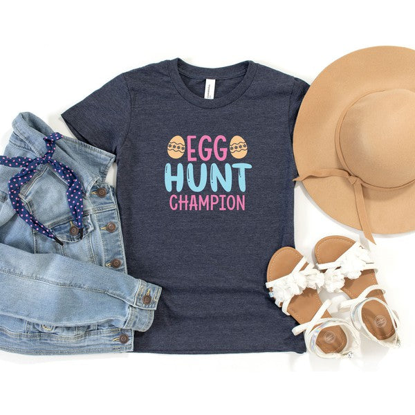 Egg Hunt Champion Youth Graphic Tee