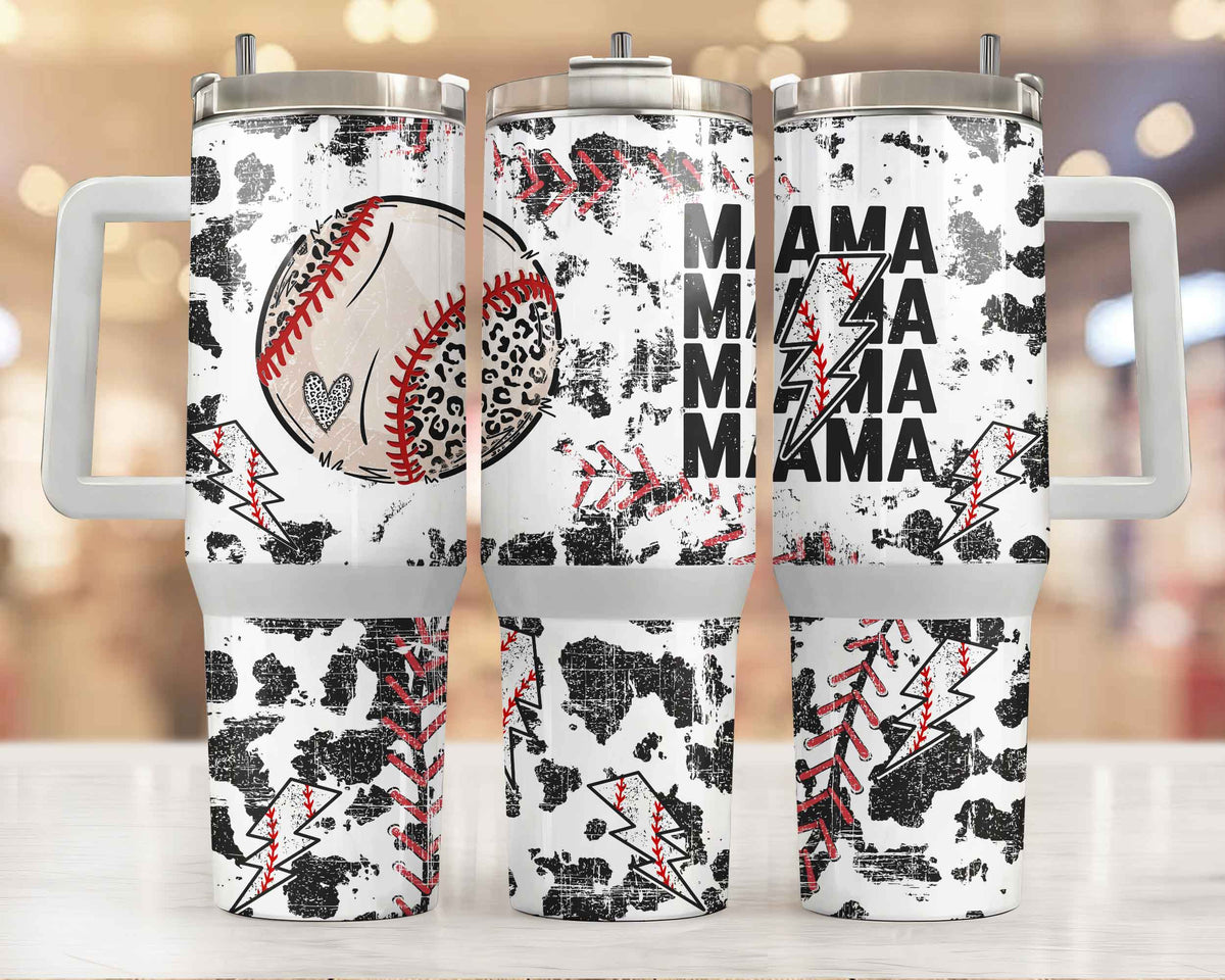 Baseball Mama 40oz Tumbler