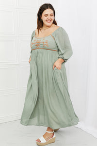 HEYSON Lovely Day Full Size Midi Dress