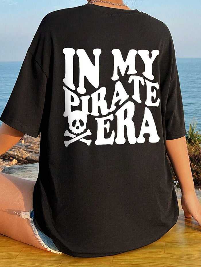 IN MY PIRATE ERA Round Neck T-Shirt