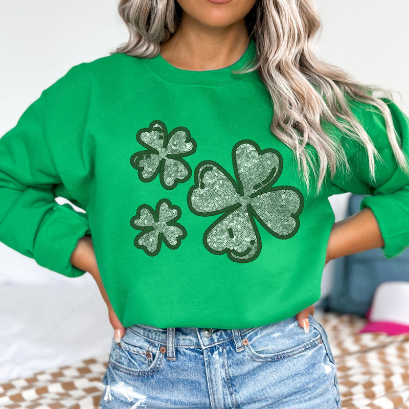 Four Leaf Clovers  Sweatshirt