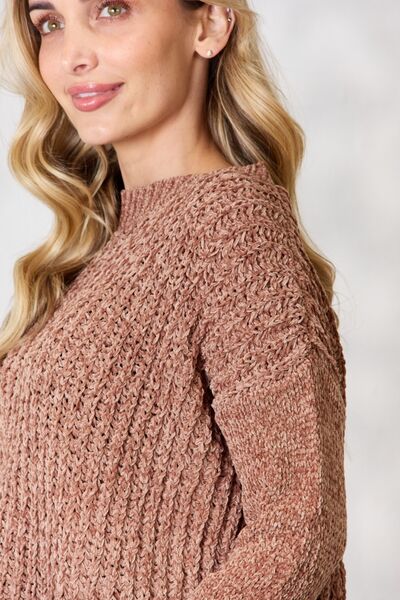 Tassel shop sleeve sweater