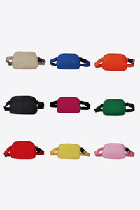 Buckle Zip Closure Fanny Pack