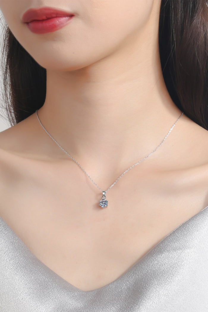 Get What You Need Moissanite Pendant Necklace