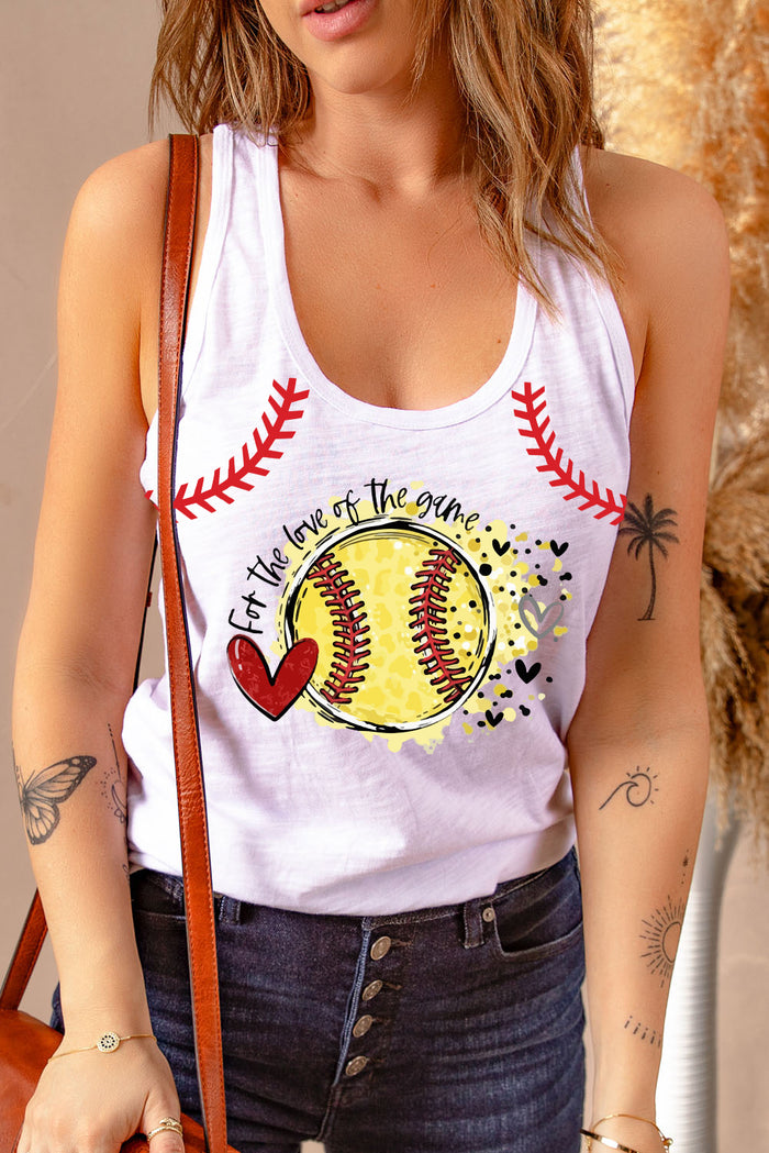 FOR THE LOVE OF THE GAME Graphic Tank