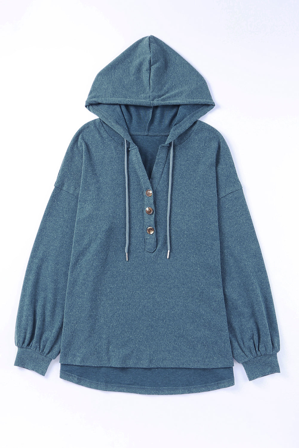 Hooded high best sale low drop shoulder