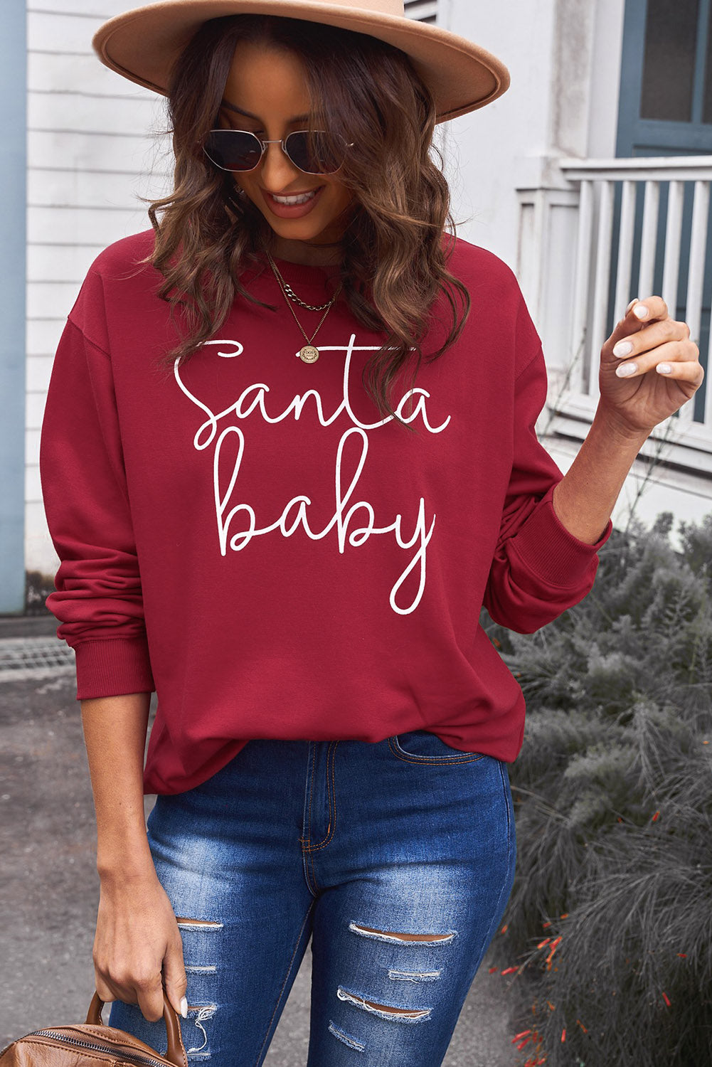 Santa baby hot sale christmas sweater