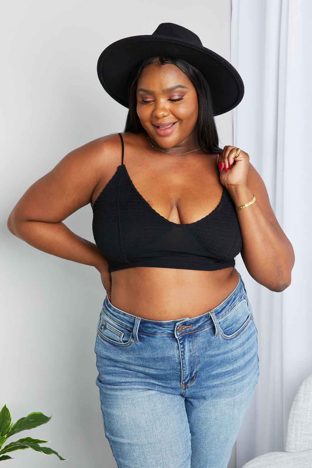 bralette spaghetti strap