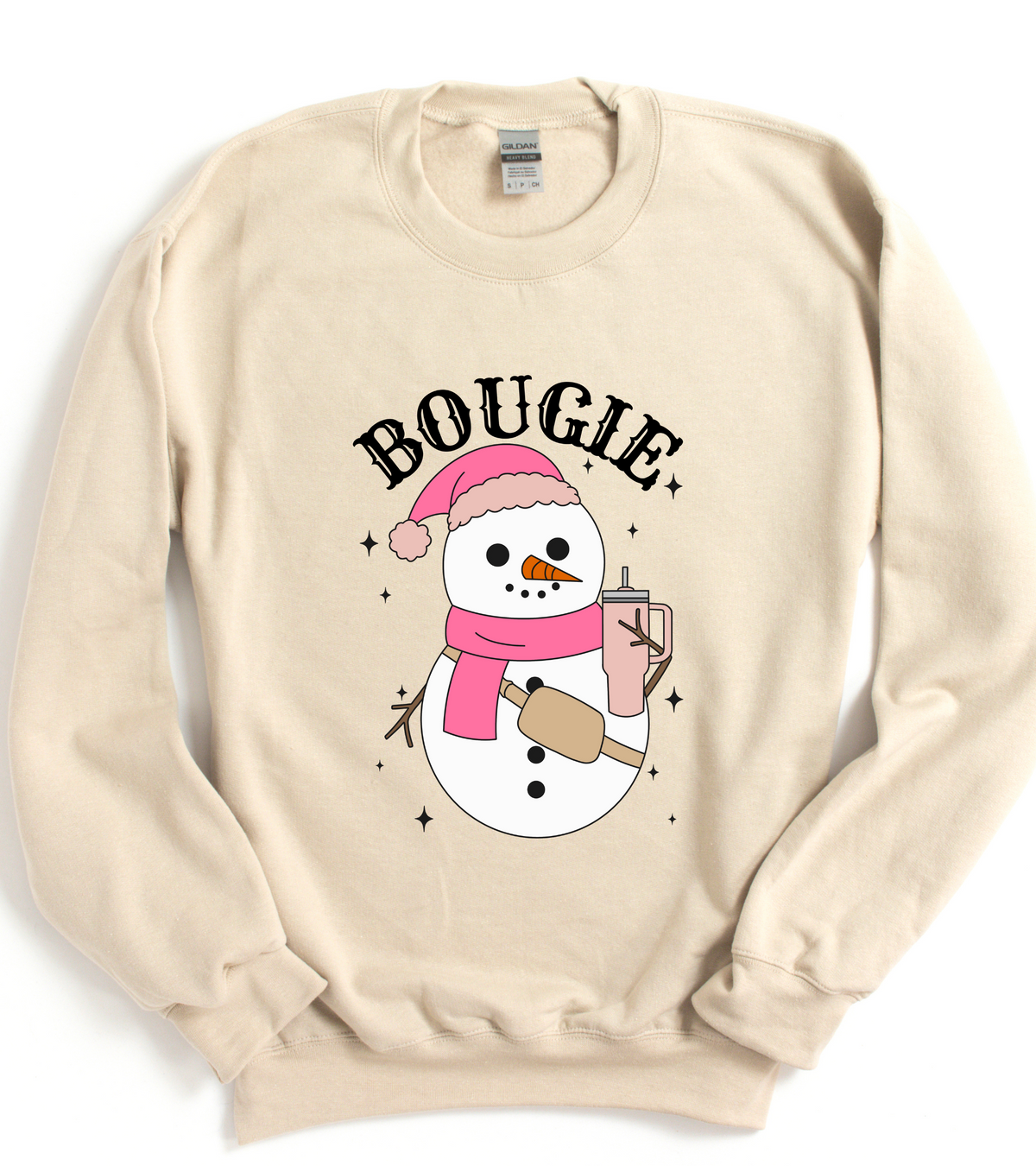 BOUGIE SNOWMAN SWEATSHIRT